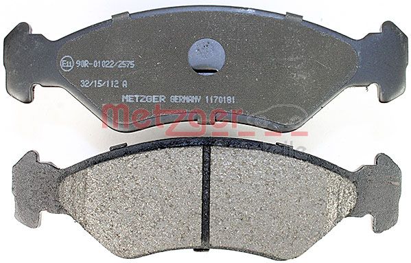 METZGER 1170181 Bremsbelagsatz, Scheibenbremse